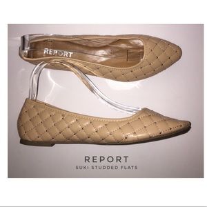 REPORT- Suki Studded Flats